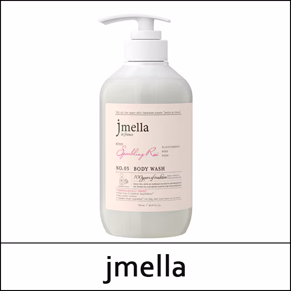 [jmella] (bo) JMELLA In France Sparkling Rose Body Wash [No.05] 500ml / Box 20 / (jh) / (j) / 5302(0.8) / 4,200 won(R)